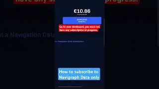 How to subscribe to Navigraph Data only #x-plane #MSFS #Navigraph #AIRAC #microsoftflightsimulator