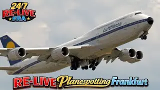 ✈️ RE-Live Planespotting at Frankfurt Airport &ndash; B747 Paradise Takeoffs & Landings - FRA - EDDF