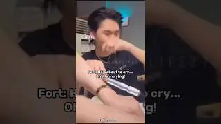ohh he's crying 😭 #thaibl #bledit #loveintheair #bossnoeul #bosschaikamon #noeulnuttarat #bl