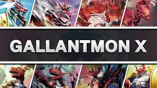 I will DELETE THEM ALL! - Gallantmon X-Antibody EX3 Deck Profile & Combos