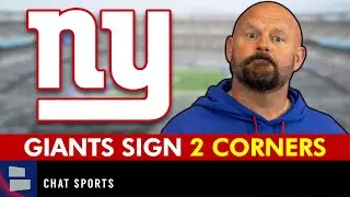 🚨 Giants Sign 2 Cornerbacks 🚨 New York Giants News