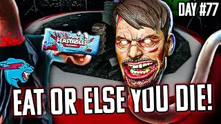 Eat Feastables or Lose $400,000 - Escape EVIL MrBeast's Warehouse (Horror Game)