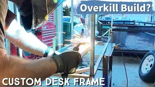 Custom Desk Frame - Overkill Design?