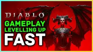 Diablo 4 Gameplay Levelling Sorcerer & Barbarian Fast! Co-op Multiplayer Farming & Grinding