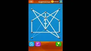 One Line Single Stroke Drawing CAPRICORNUS Pack Level 11-20 Walkthrough