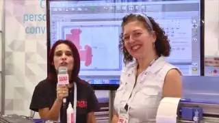 Demonstra&ccedil;&atilde;o da Eclips2 na Brasil Scrapbooking Show 2016