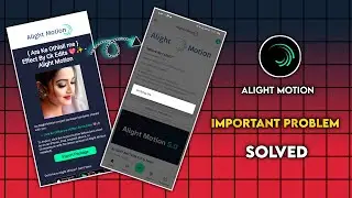 Alightmotion project file import problem solve // import package in alightmotion