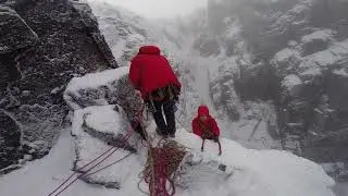 Winter Climbing in Scotland: Gargoyle Wall VI 6, No 3 Buttress Ben Nevis