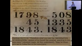 Prophecy vs. Prophet's Understanding, Part 2: Adventism, Daniel 8:14, and 1844