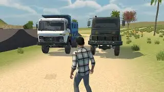 ARMY TRUCK VS TIPPER TRUCK 