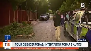 Tour de encerronas en La Florida: intentaron robar tres autos y uno termin&oacute; volcado