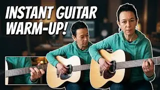 Guitar WARM UP Exercises Comment s&rsquo;&Eacute;CHAUFFER &agrave; la GUITARE ? #coursdeguitare #guitared&eacute;butant 