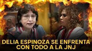 ¡No se calló nada! Delia Espinoza SE ENFRENTÓ CON TODO a la JNJ antes de su posible destitución