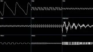 Jredd - Celtic Flurry [Genesis] (oscilloscope)