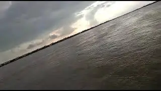Penna river water flow at Nellore Penna bridge.
