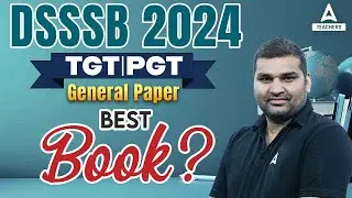 DSSSB 2024TGT | PGT General Paper  BEST BOOKS BY GAURAV SIR