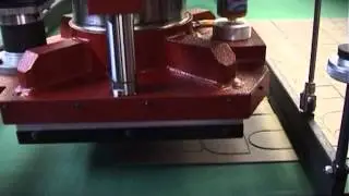 Chiesa 3 Axis CNC Travelling Head Die Cutting Press - Belt