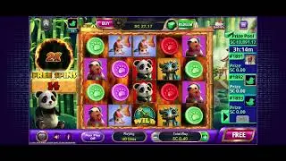 Luckyland Casino Panda Strike $0.40 Bet Sweeps Coins Slots BONUS