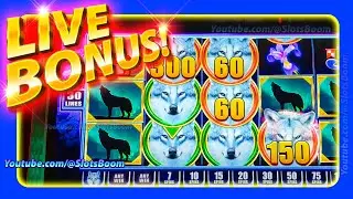 LIVE BIG BONUS!!! on WOLF EYES SLOT! FREE GAMES - NEW CASINO SLOTS