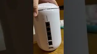 Unifi Dream Router unboxing