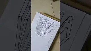 i love my India | pen art  India drawing #shorts#short#india#art#creative