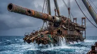 The Monster: Salvaging and Restoring the WWII Schwerer Gustav Railway Gun from the Seabed | ASMR