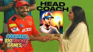 D41 - Coaching IPL team Punjab kings vs CSK / SRH - Cricket Manager Journey  - 100 days 100 games