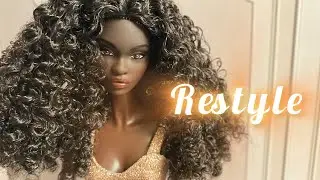 I Reviewed and Restyled the 45th Anniversary Black Barbie