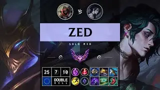 Zed Mid vs Hwei: Dominating - EUW Master Patch 14.15