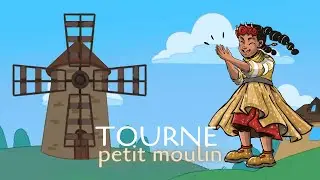 Tourne, tourne petit moulin - comptine &agrave; geste - Baby Remix