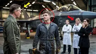 Single Dad Son Was Challenged to Fix Broken Jet Engine as a Joke, When He Did the Impossible, Next..
