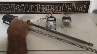 Motores de passo aumentar a velocidade da cnc router