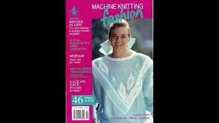 Machine knitting fashion №8 Fashion magazine in english