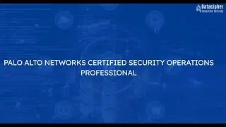 Palo Alto Networks Certified Security Operations Professional