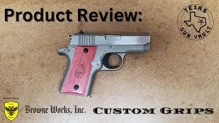 Product Review: Browne Works Inc. Custom Grips for a Colt Pocketlite Mustang