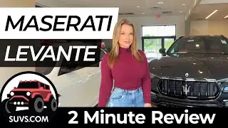 2022 Maserati Levante GT - 2 Minute Review - SUVS.com