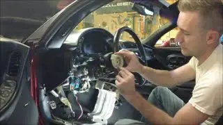 C5 Corvette — замена датчика положения рулевого колеса