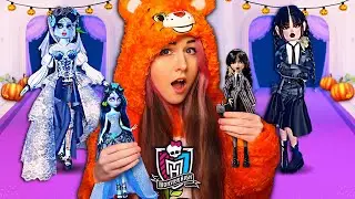 ONLY Dressing As MY Halloween MONSTER HIGH DOLLS For EVERY ROUND In DRESS TO IMPRESS! | ROBLOX