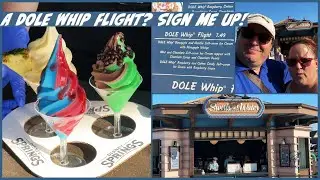 Dole Whip Flights at Disney Springs | Swirls on the Water | Do they really exist | 5 Min or Less