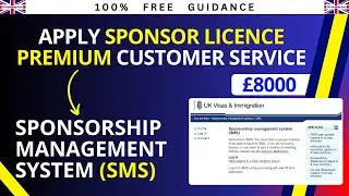 How to apply Sponsor Licence Premium Customer Service &pound;8000 | SMS Sponsorship Management System