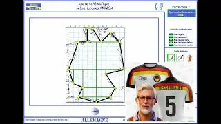 Allemagne schématique selon Jacques MUNIGA