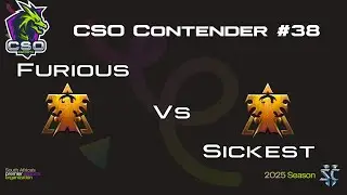 🔥💣 CSO Contender 38 (T)Sickest vs (T)Furious SemiFinal #starcraft2 #gaming #rts #killerbeecast
