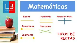 Tipos de RECTAS ✔👩‍🏫 PRIMARIA y SECUNDARIA