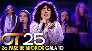 REACCION a DOBLE GRUPAL de SEGUNDO PASE DE MICROS GALA 10 OT 2025 (ft. Elena Gadel y Pablo Alborán)