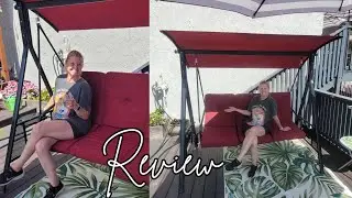 Yaheetech 3 Seat Outdoor Patio Swing | Review