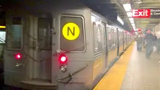 ᴴᴰ Rush Hour R68A N Train Action