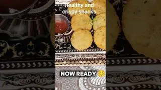 ☺️healthy and crispy snacks #cooking #shortvideo #shorts  #sheetal kitchen