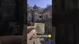 ₹20 Note par Ellora Caves! 😱 India ki shaan, hidden history, amazing heritage facts #historicindia 😎