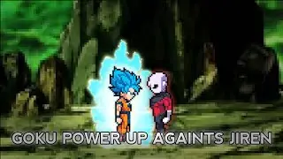 Goku power up againts jiren | sprite animation