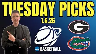 Georgia vs Florida CBB Picks & Predictions | August Young College Basketball January 6